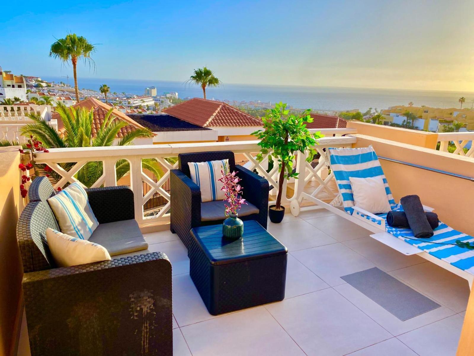 Passione Beautiful Apartment With Sea View Costa Adeje  Bagian luar foto